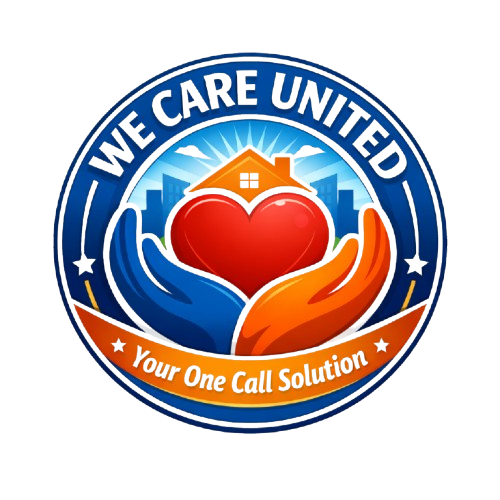 We Care United logo